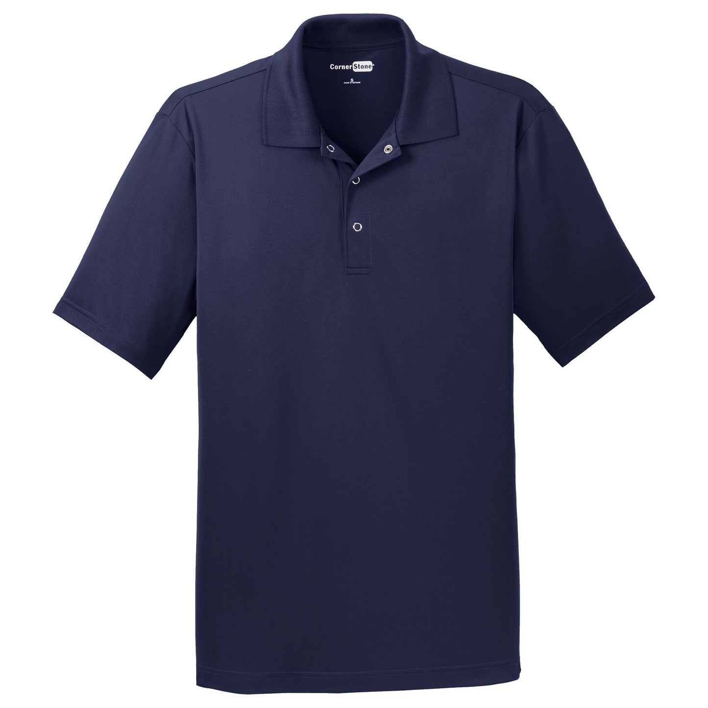 Black Polo Shirt - Cornerstone - Moisture-Wicking