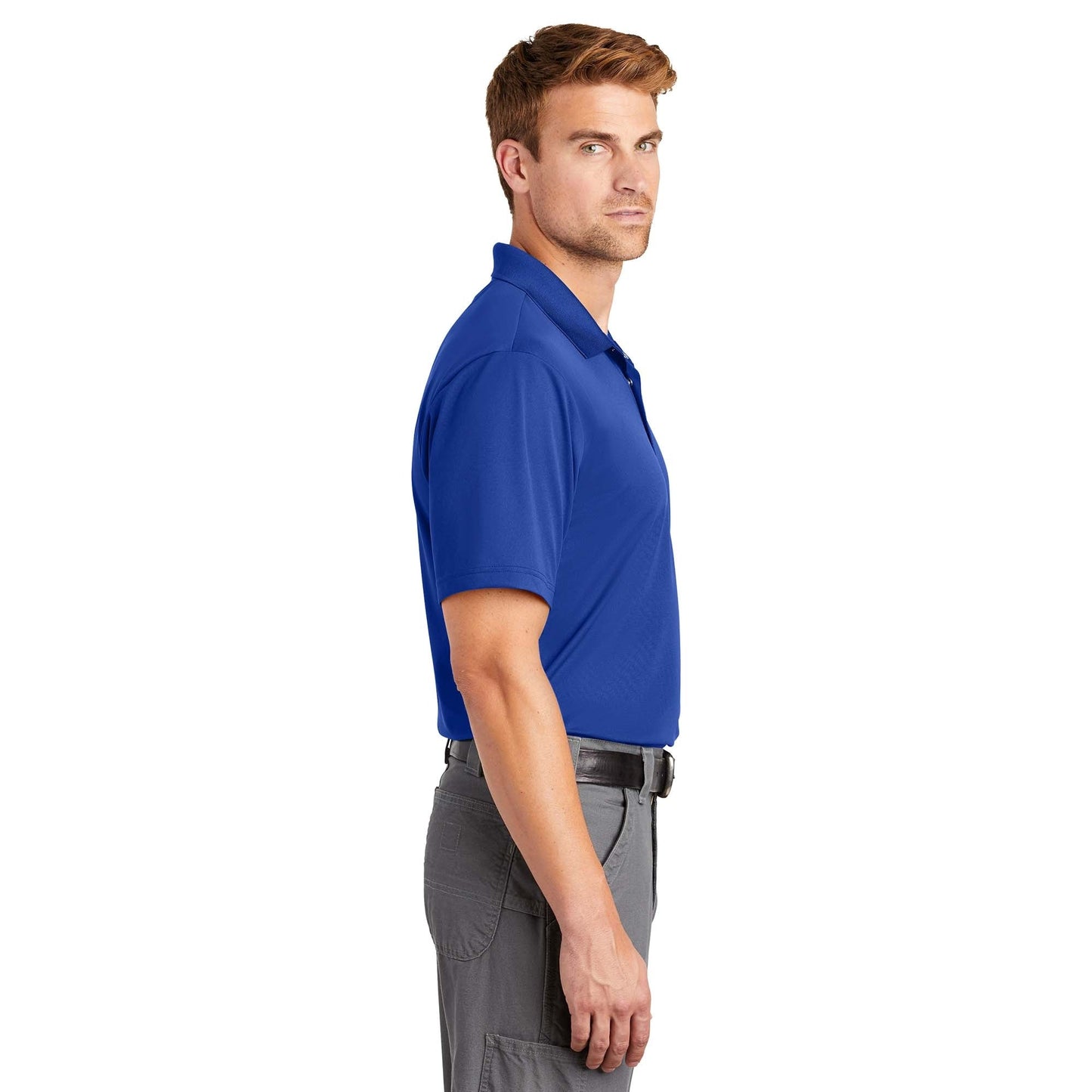 Black Polo Shirt - Cornerstone - Moisture-Wicking