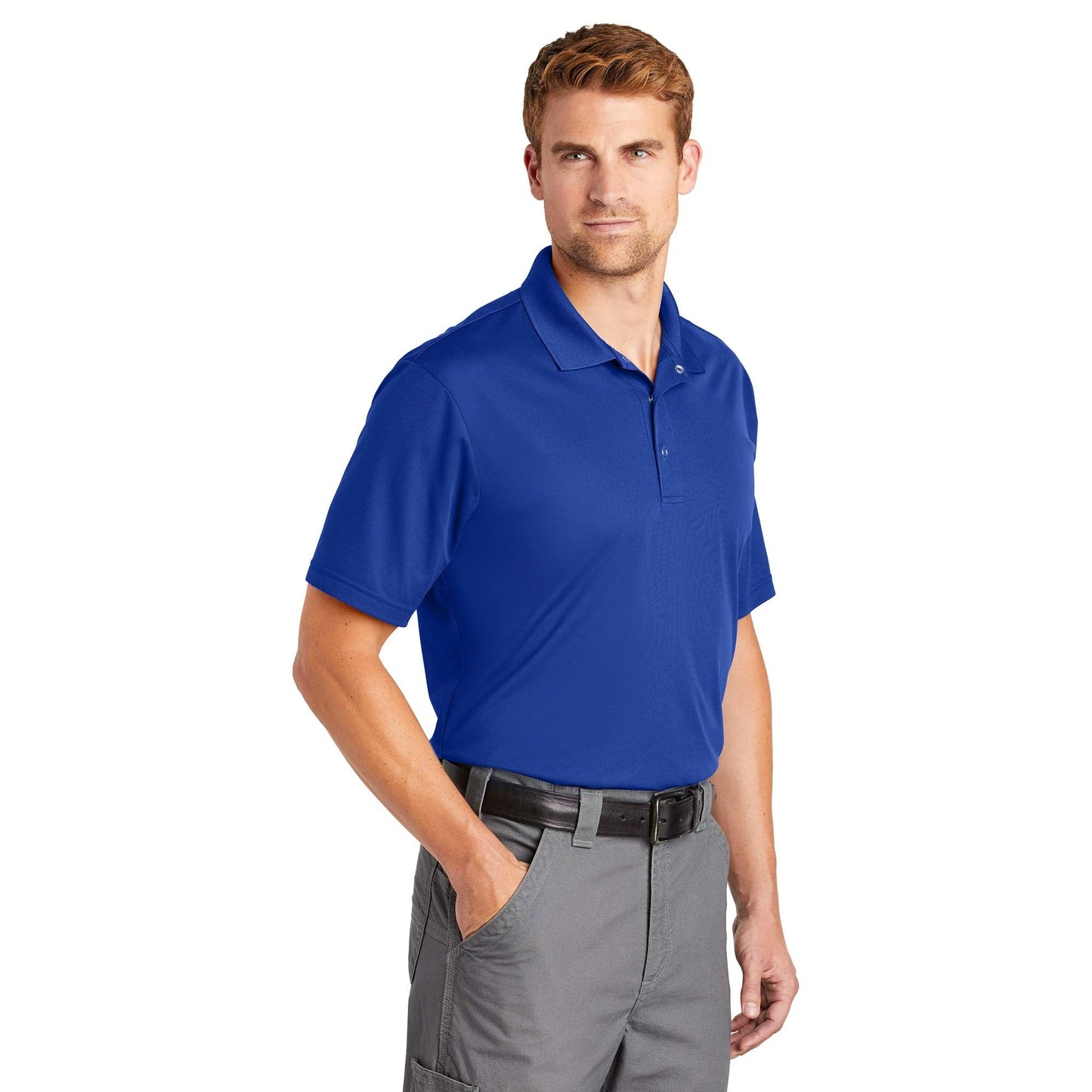 Black Polo Shirt - Cornerstone - Moisture-Wicking