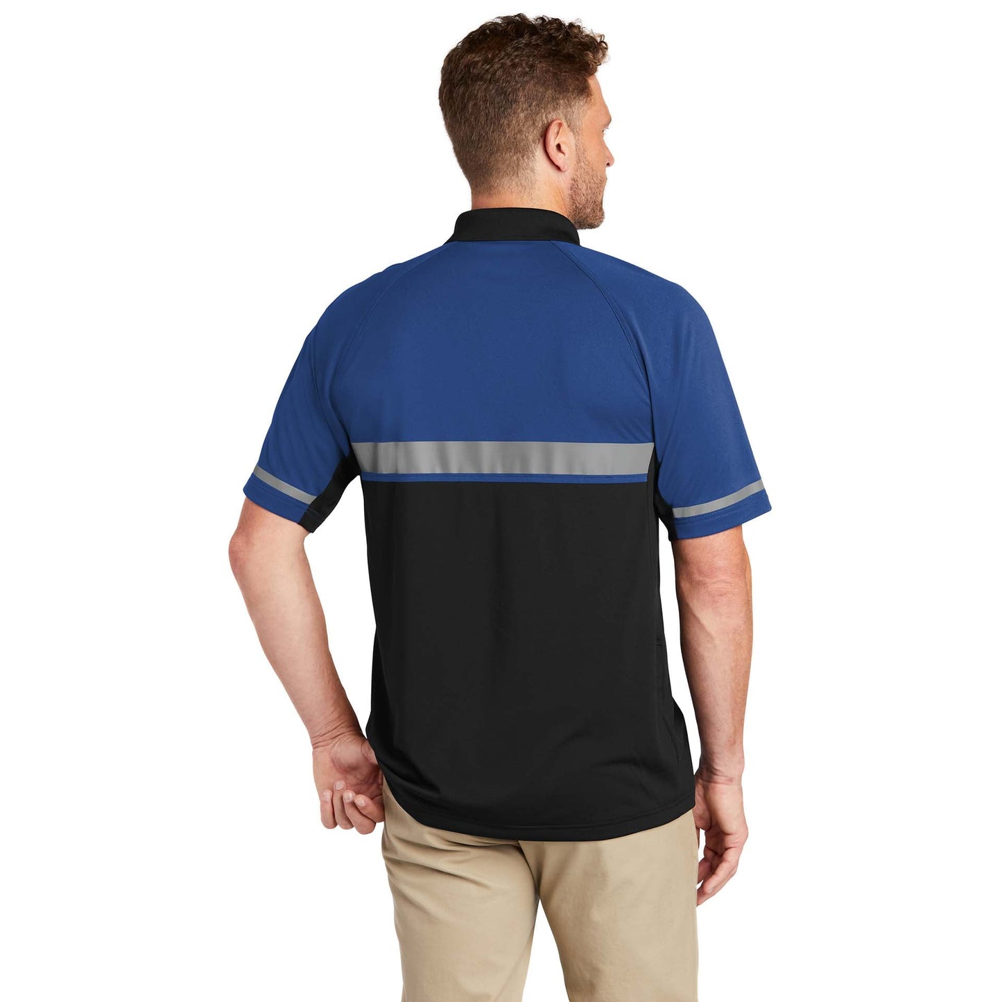 Royal/Black Polo Shirt - Cornerstone - Snag-Proof Quality