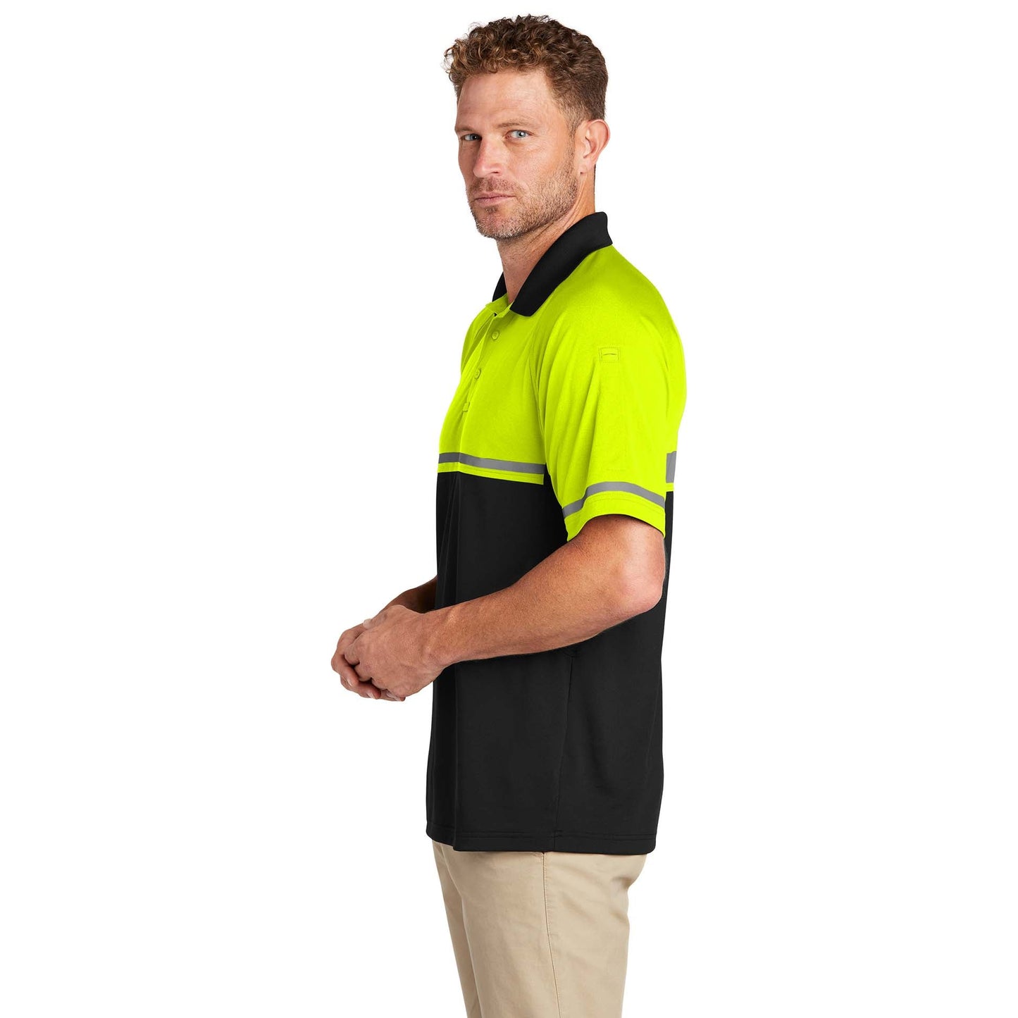 Royal/Black Polo Shirt - Cornerstone - Snag-Proof Quality