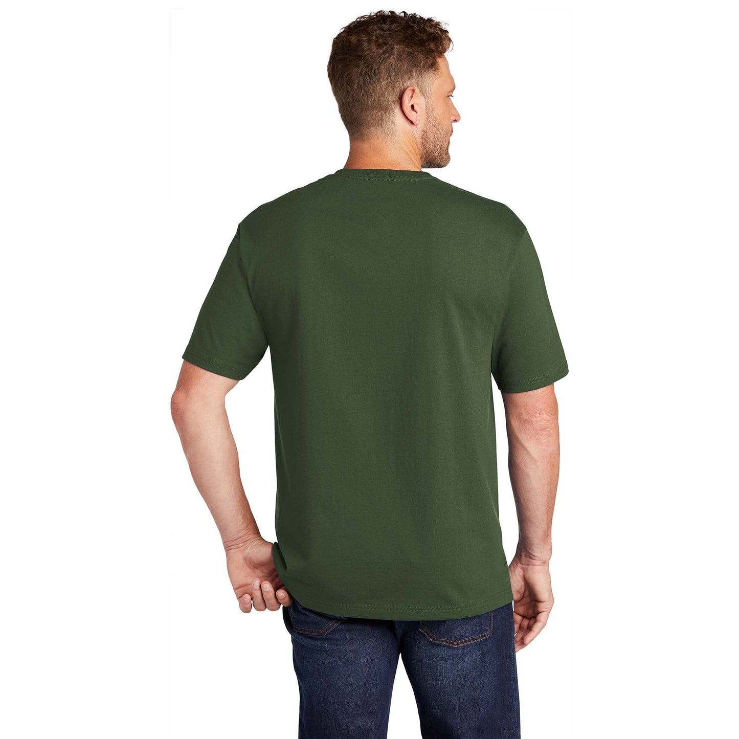 Black T-Shirts - Cornerstone - Tough Cotton Tee - Durable Fabric