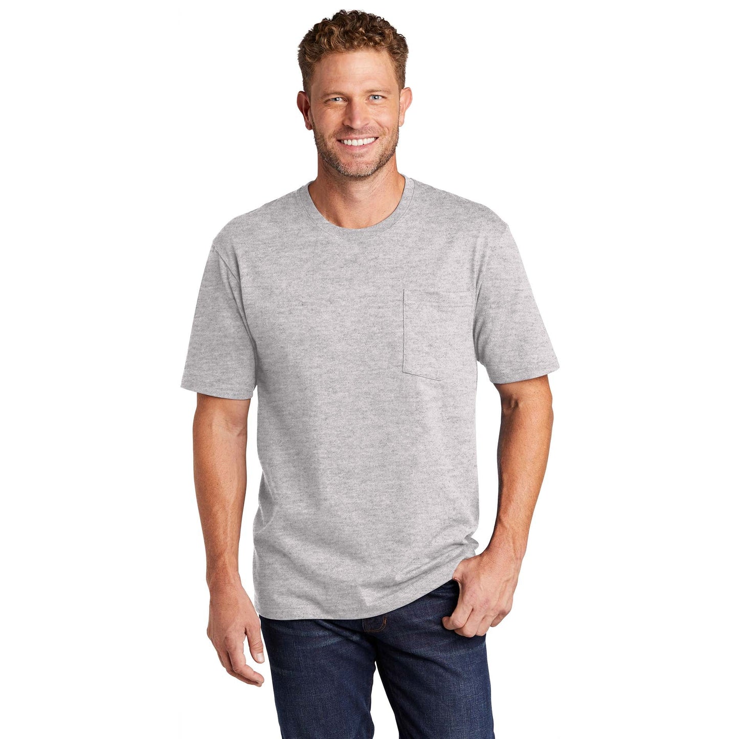 Black T-Shirts - Cornerstone - Tough Cotton Tee - Durable Fabric