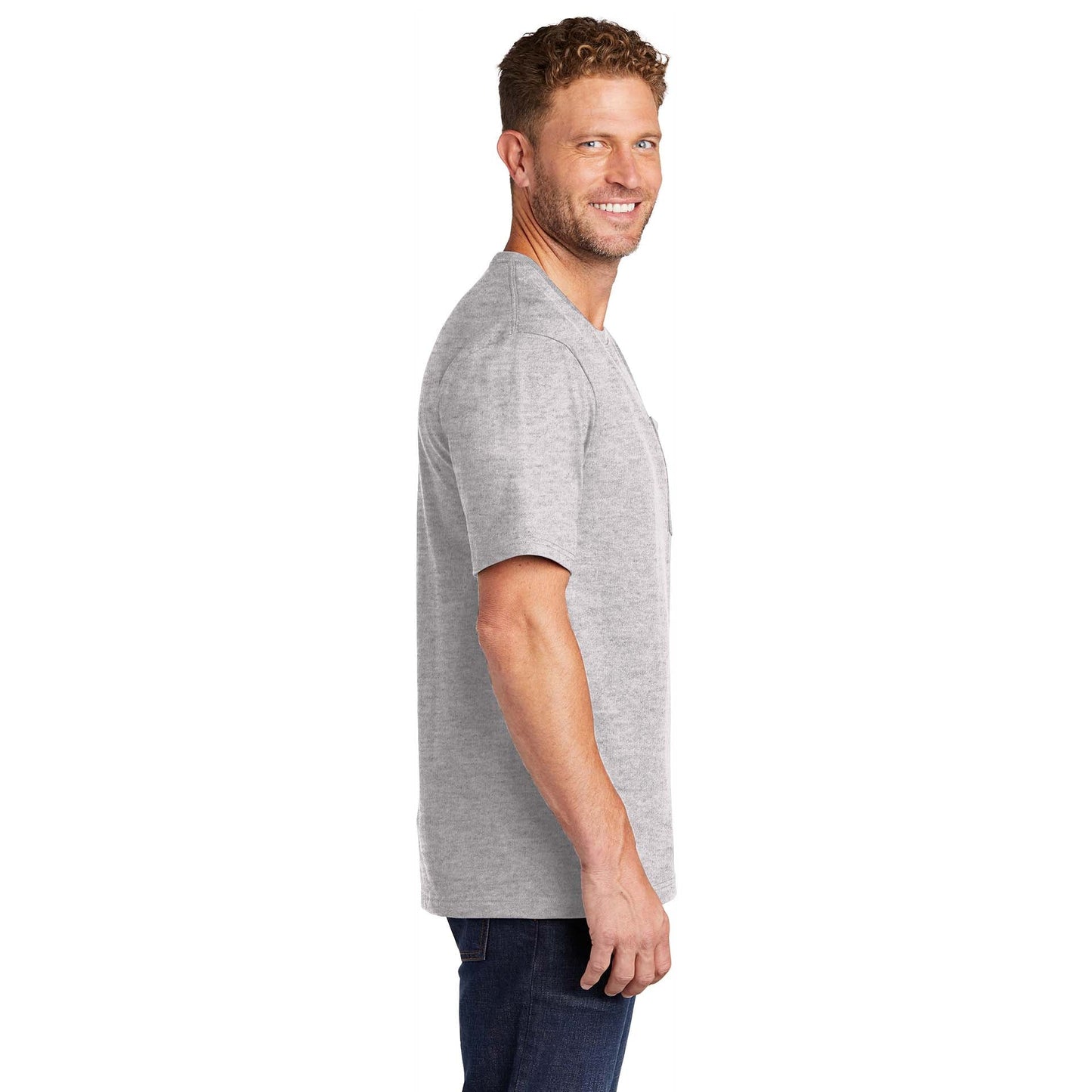 Black T-Shirts - Cornerstone - Tough Cotton Tee - Durable Fabric