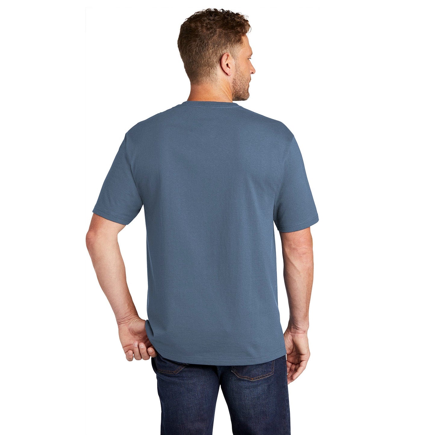 Black T-Shirts - Cornerstone - Tough Cotton Tee - Durable Fabric