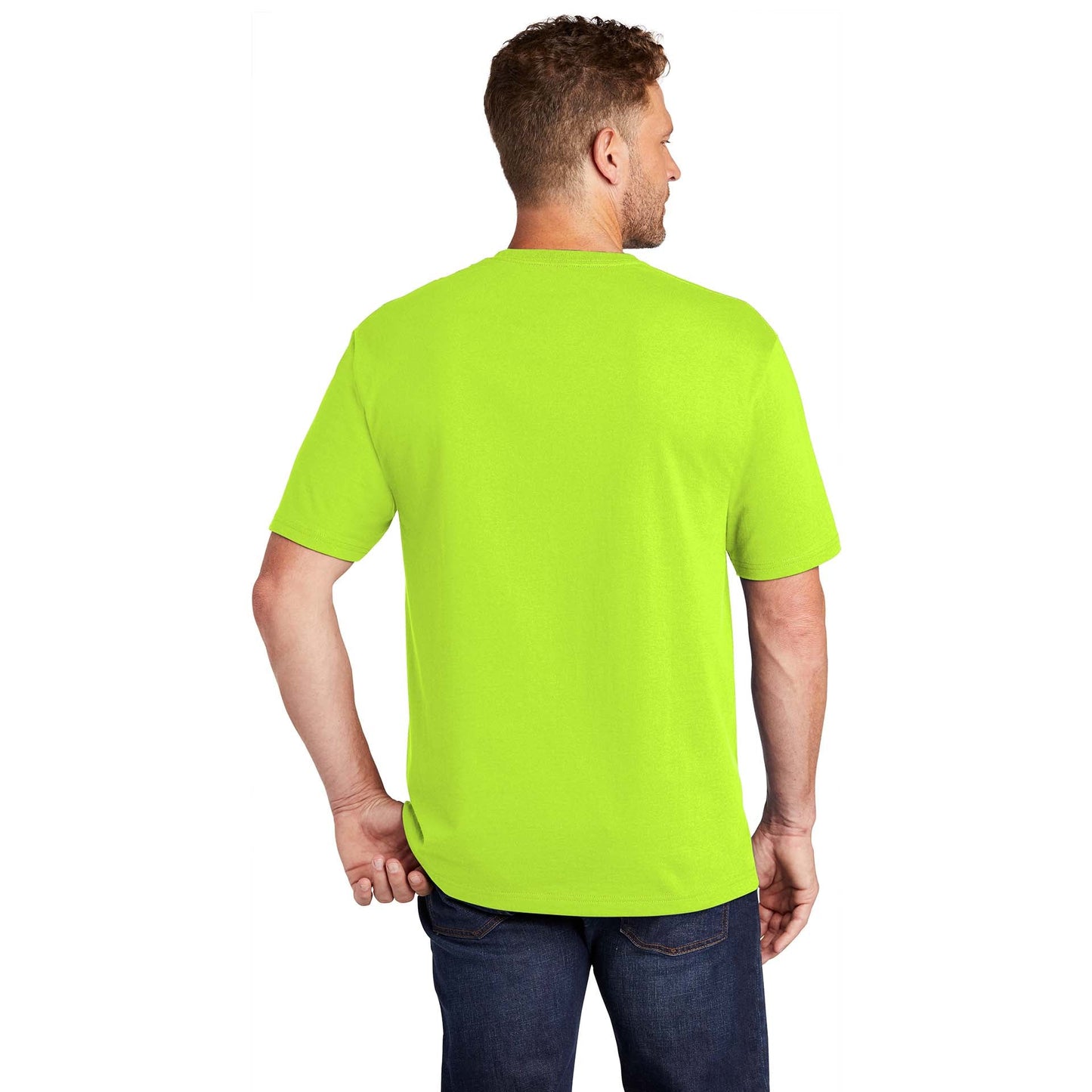 Black T-Shirts - Cornerstone - Tough Cotton Tee - Durable Fabric