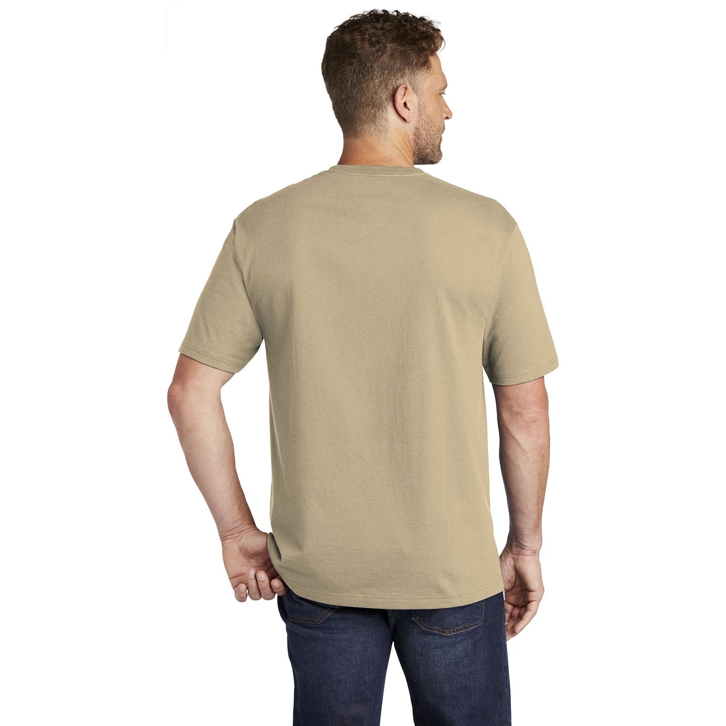 Black T-Shirts - Cornerstone - Tough Cotton Tee - Durable Fabric