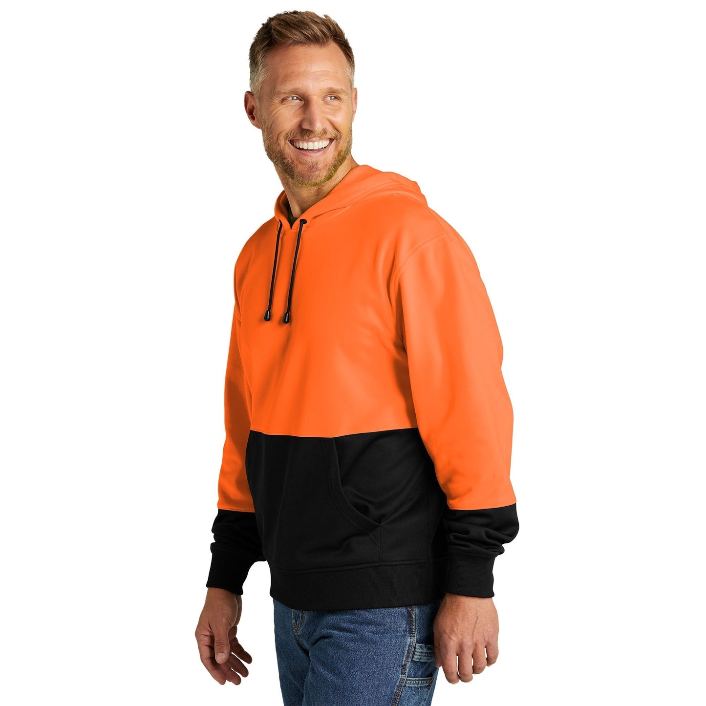 Orange Safety Sweatshirts - Cornerstone - Comfortable Fit