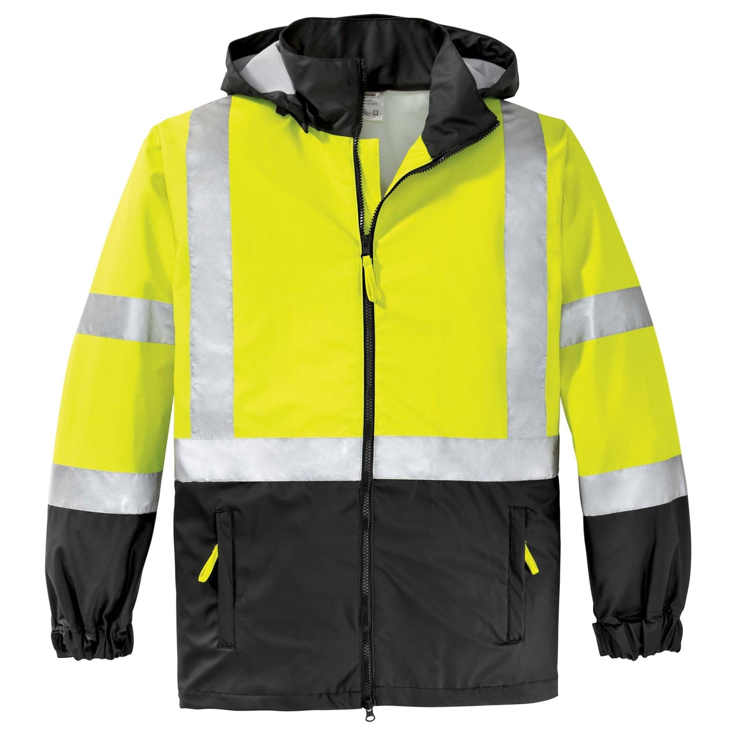 Yellow/Lime Safety Jacket - Cornerstone - Reflective Design