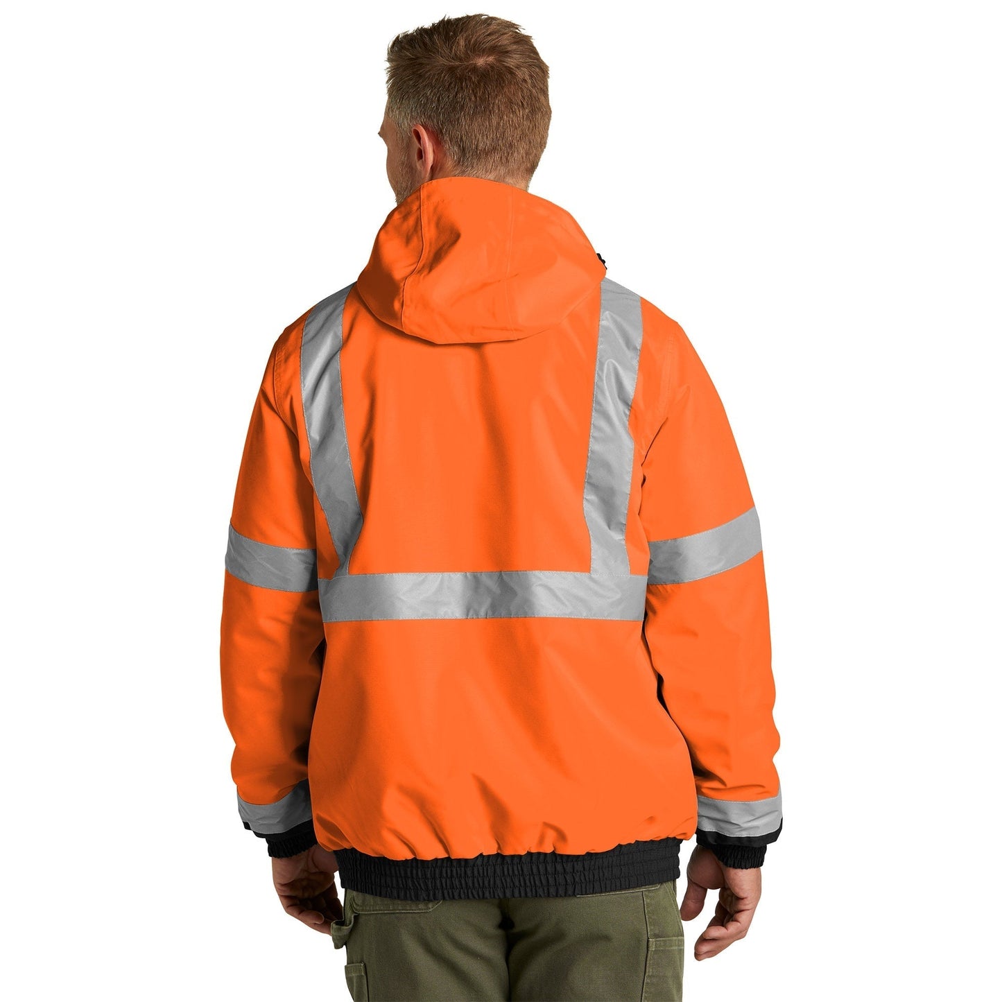 Orange Safety Jacket - Cornerstone - Insulated Waterproof