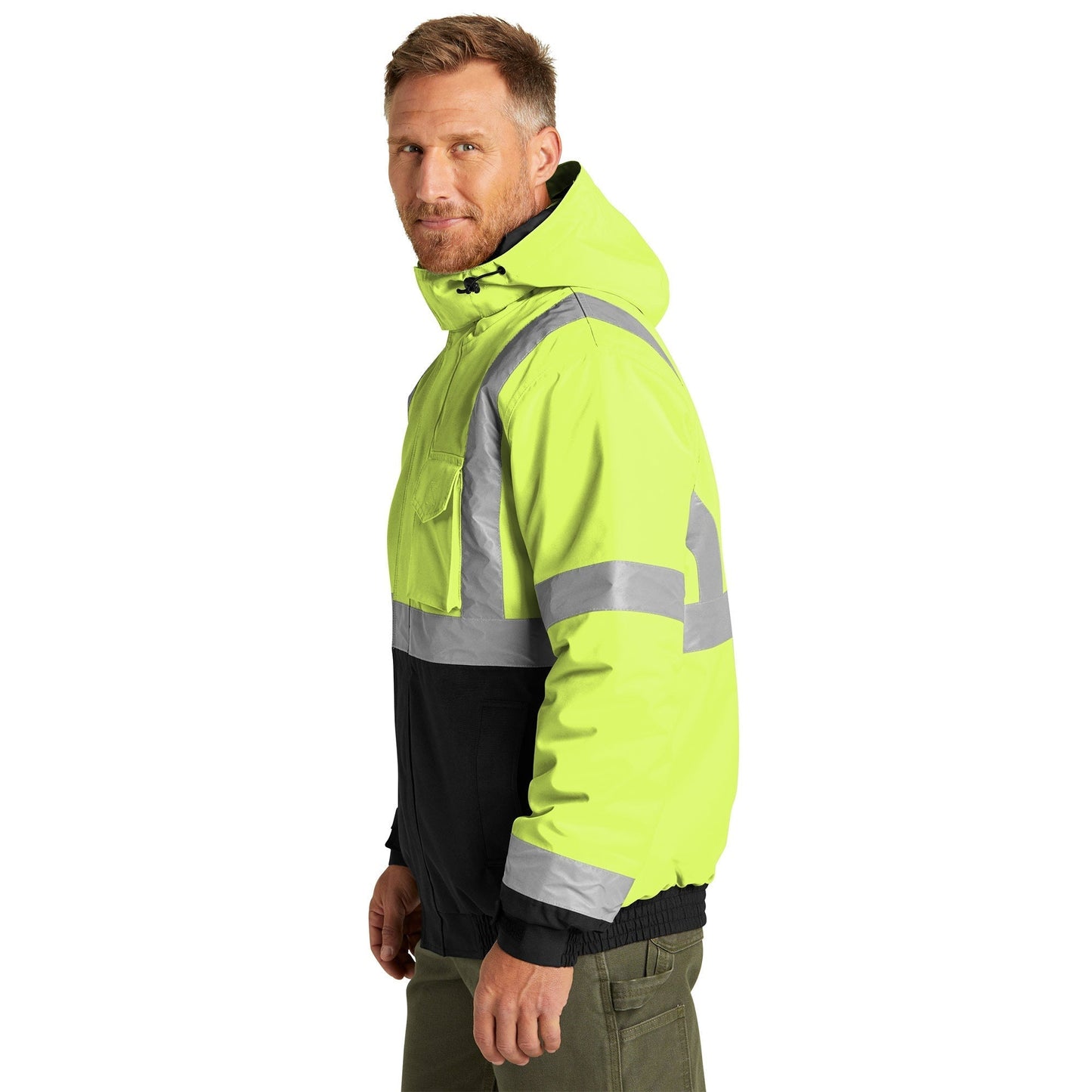 Orange Safety Jacket - Cornerstone - Insulated Waterproof