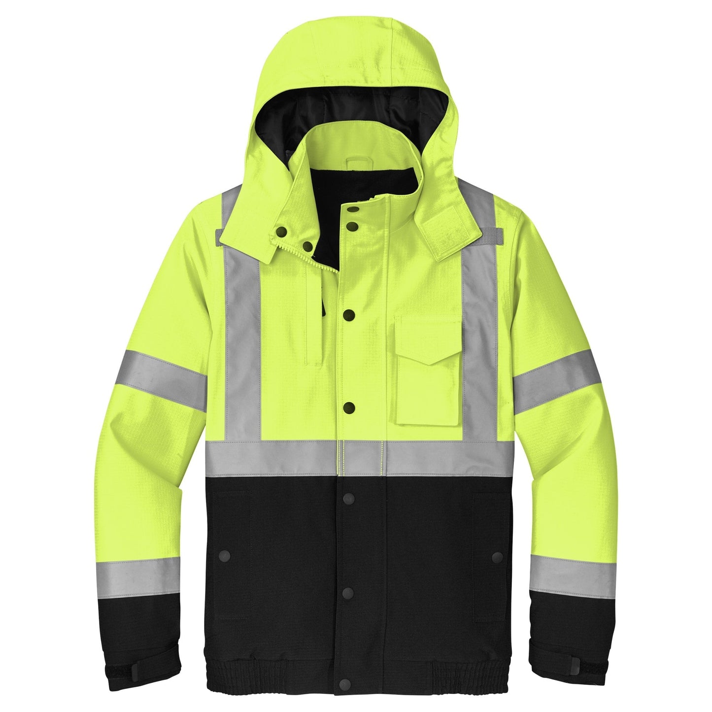 Yellow/Lime Safety Jacket - Cornerstone - Durable Design