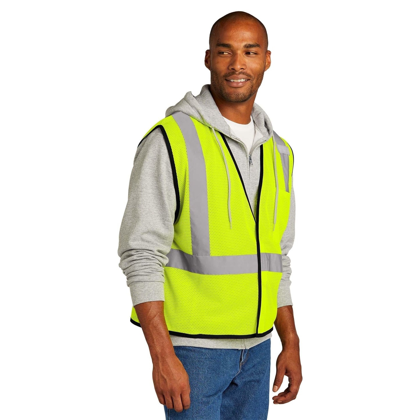 Orange Safety Vest - Cornerstone - Mesh - Durable