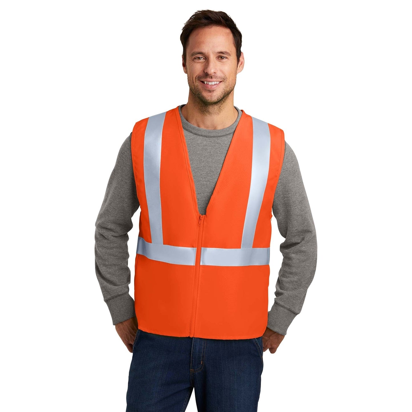 Yellow/Lime Safety Vests - Cornerstone - High Visibility