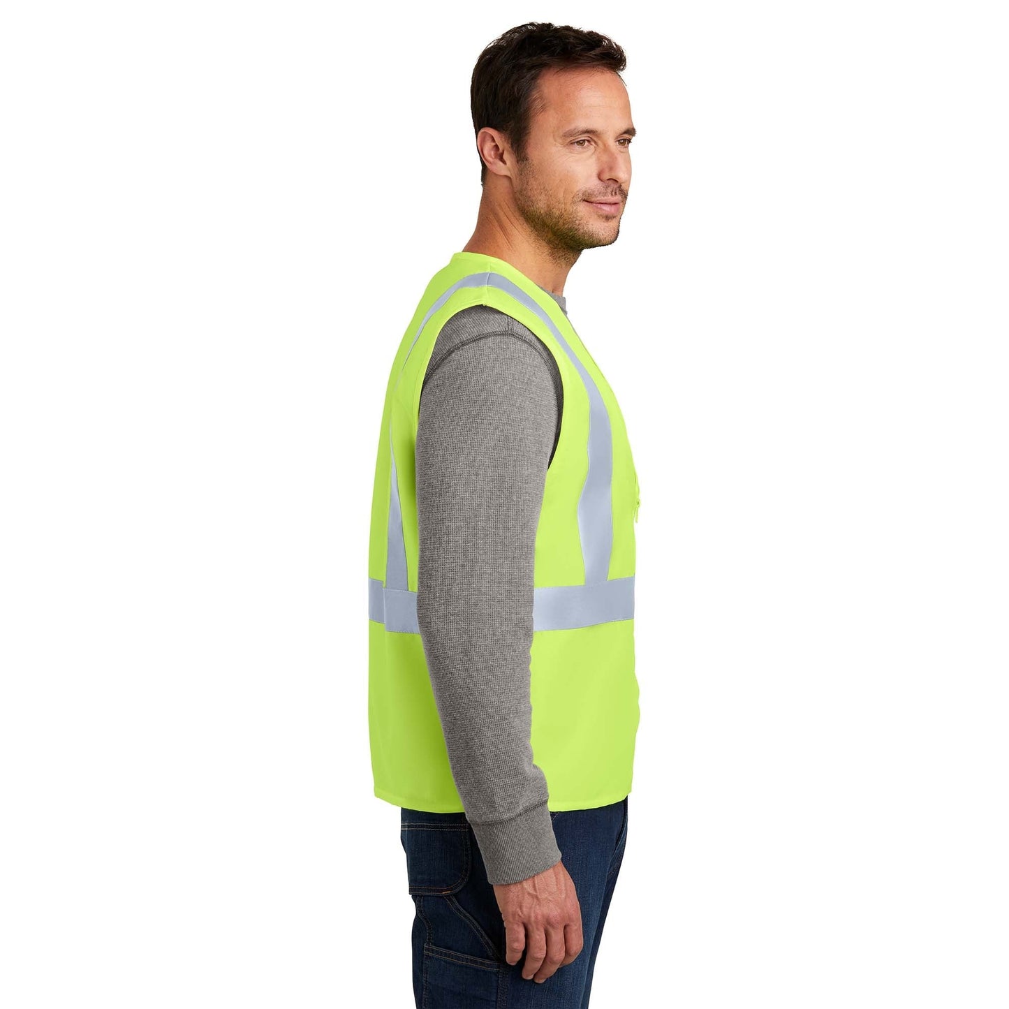 Yellow/Lime Safety Vests - Cornerstone - High Visibility