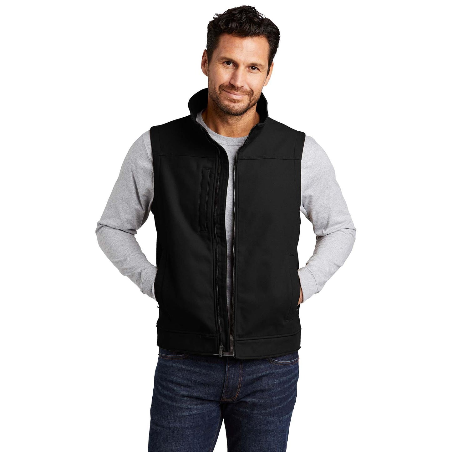 Black Vests - Cornerstone - Durable Soft Shell Design