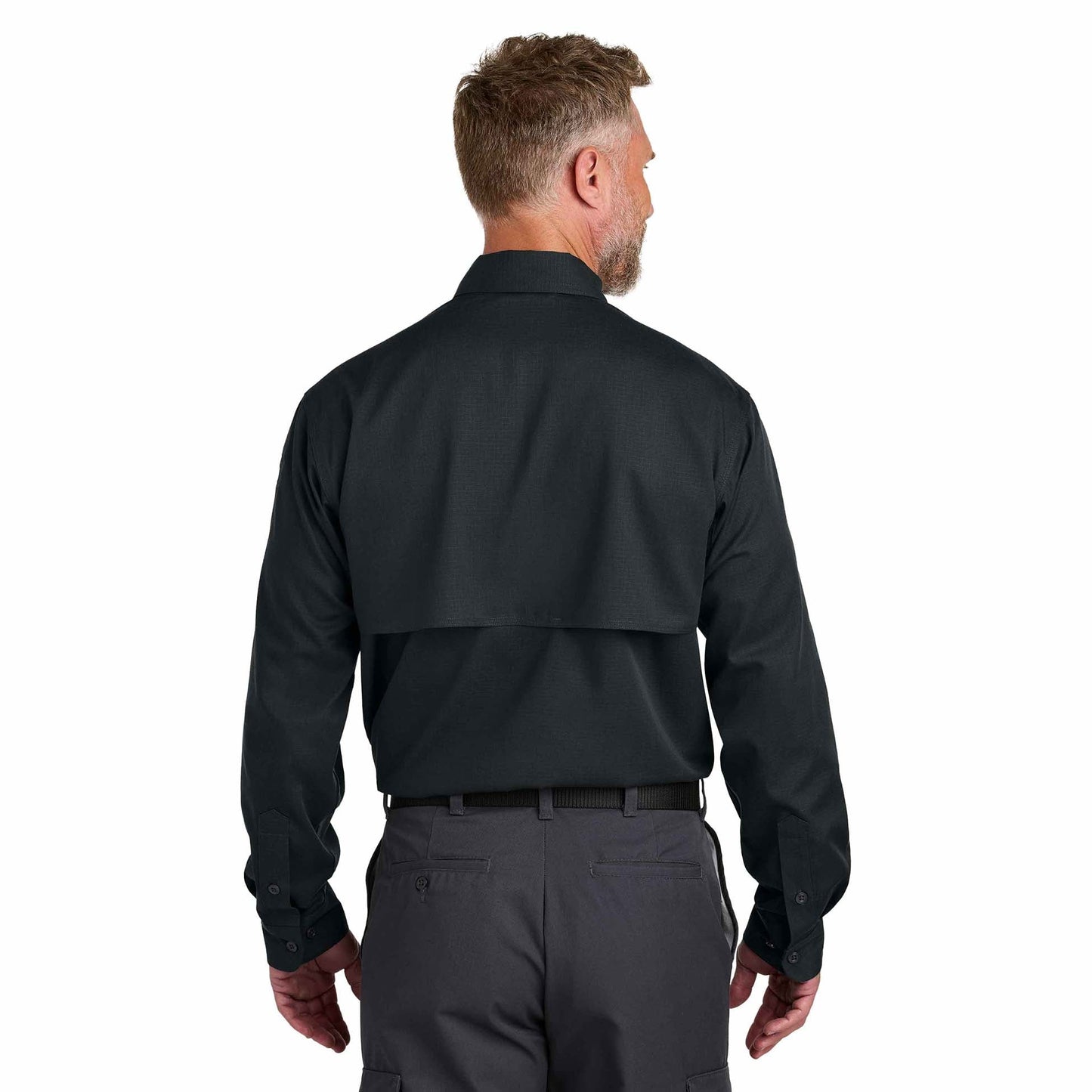 Black Tactical Shirt - Cornerstone - Long Sleeve Design
