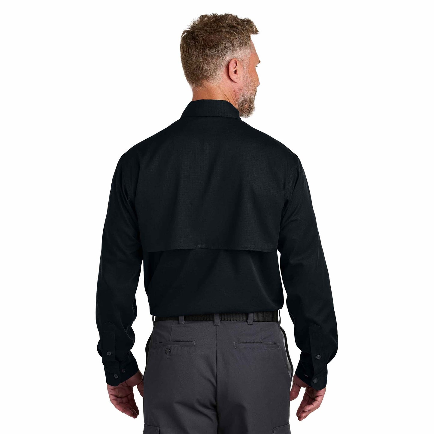 Black Tactical Shirt - Cornerstone - Long Sleeve Design