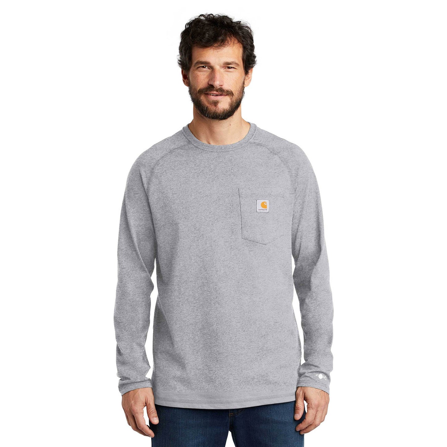 Heather Grey T-Shirt - Carhartt - Moisture Wicking
