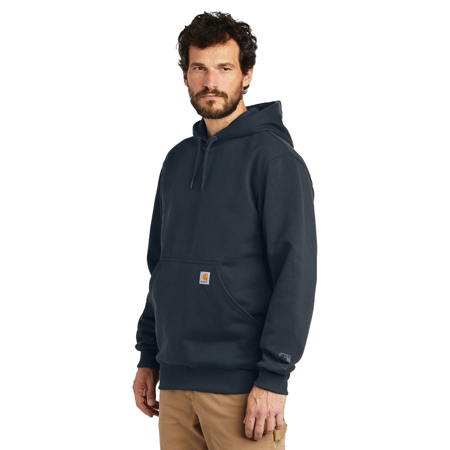 Black Hooded Sweatshirt - Carhartt - Heavyweight Durable