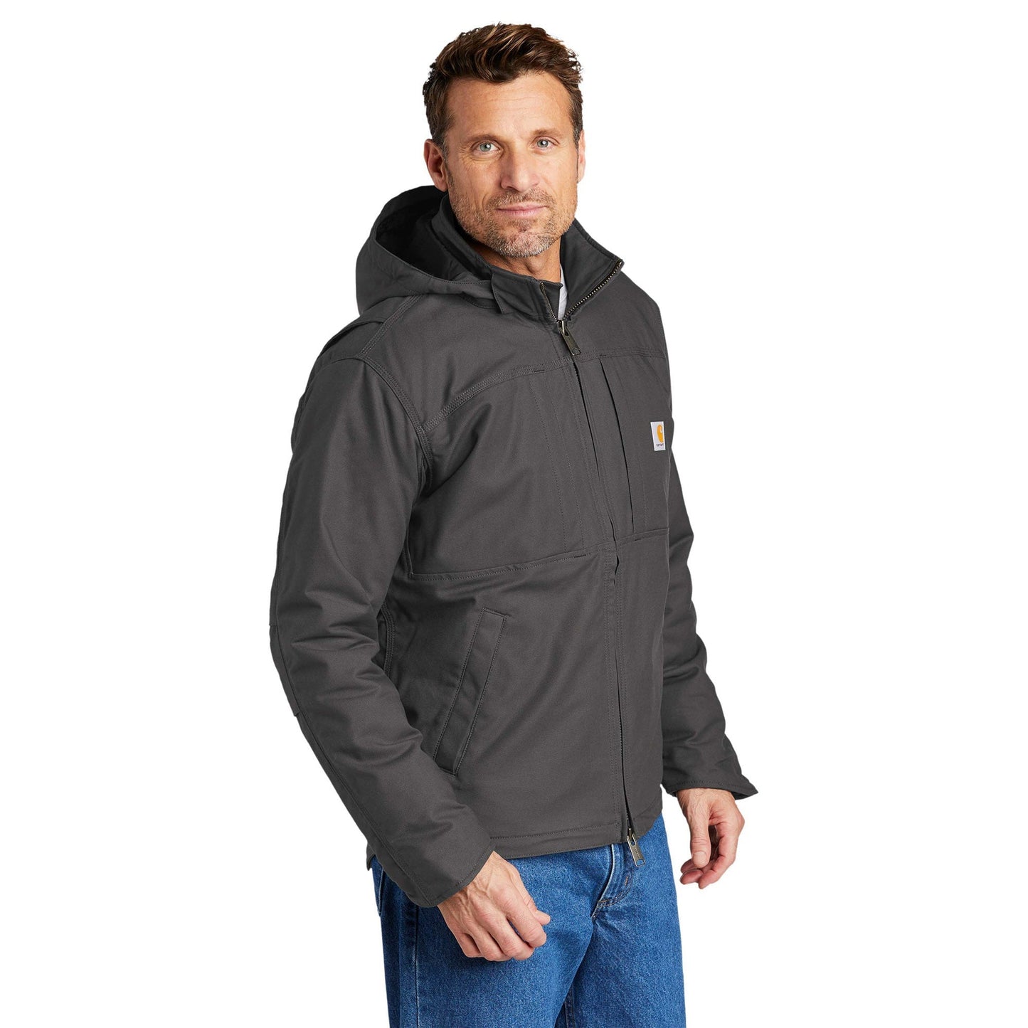 Shadow Grey Jacket - Carhartt - Durable Stretch Design