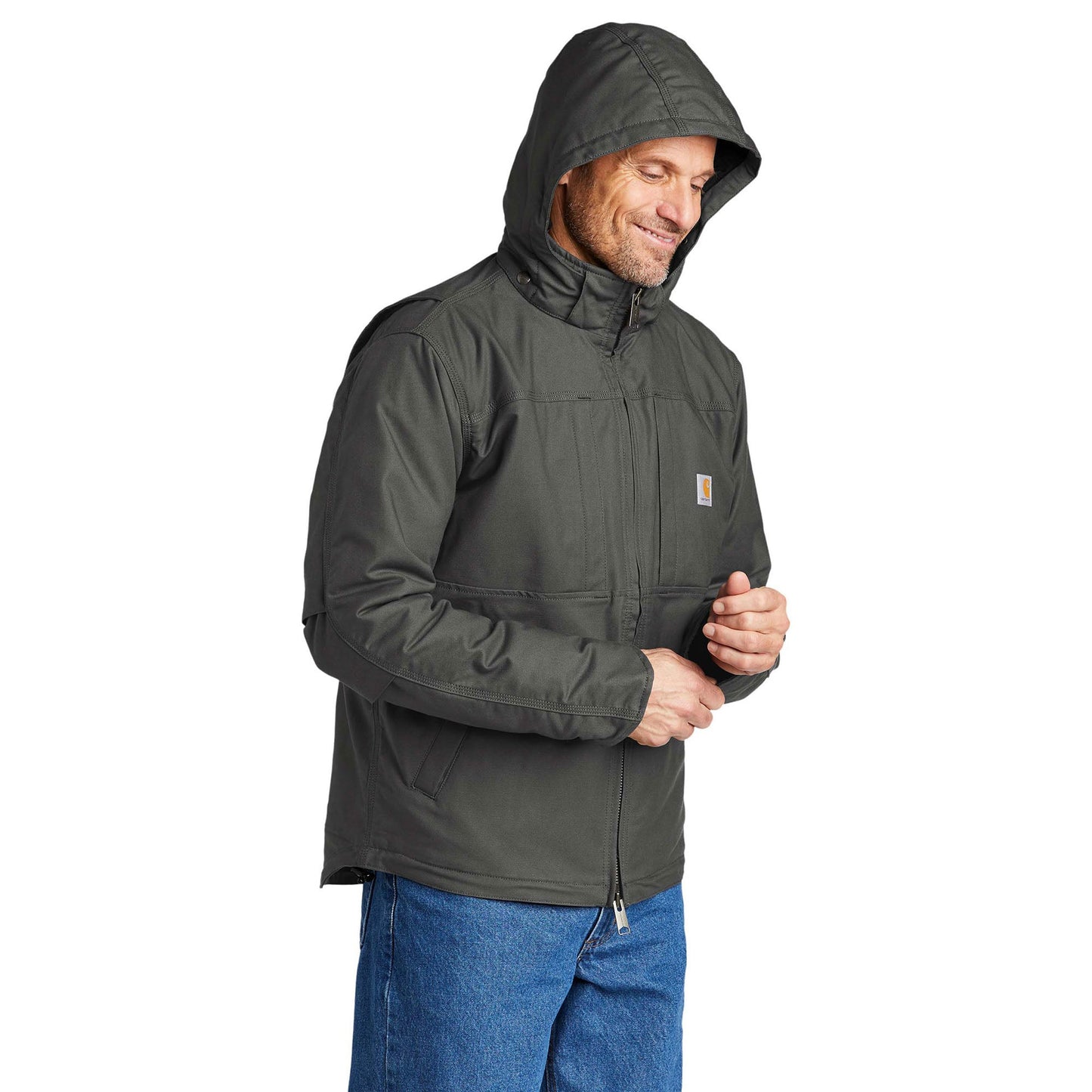 Shadow Grey Jacket - Carhartt - Durable Stretch Design