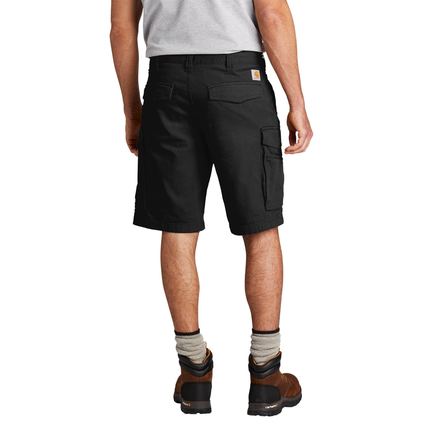 Dark Khaki Shorts - Carhartt - Durable Flex Design