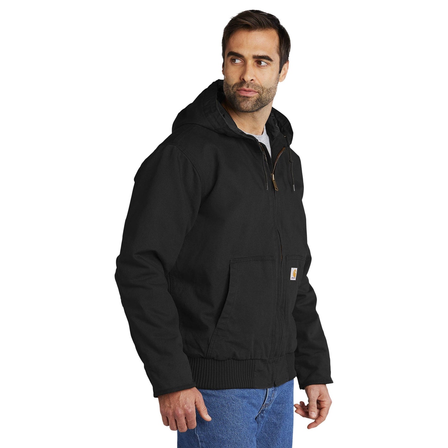 Black Durable Jacket - Carhartt - Insulated Design