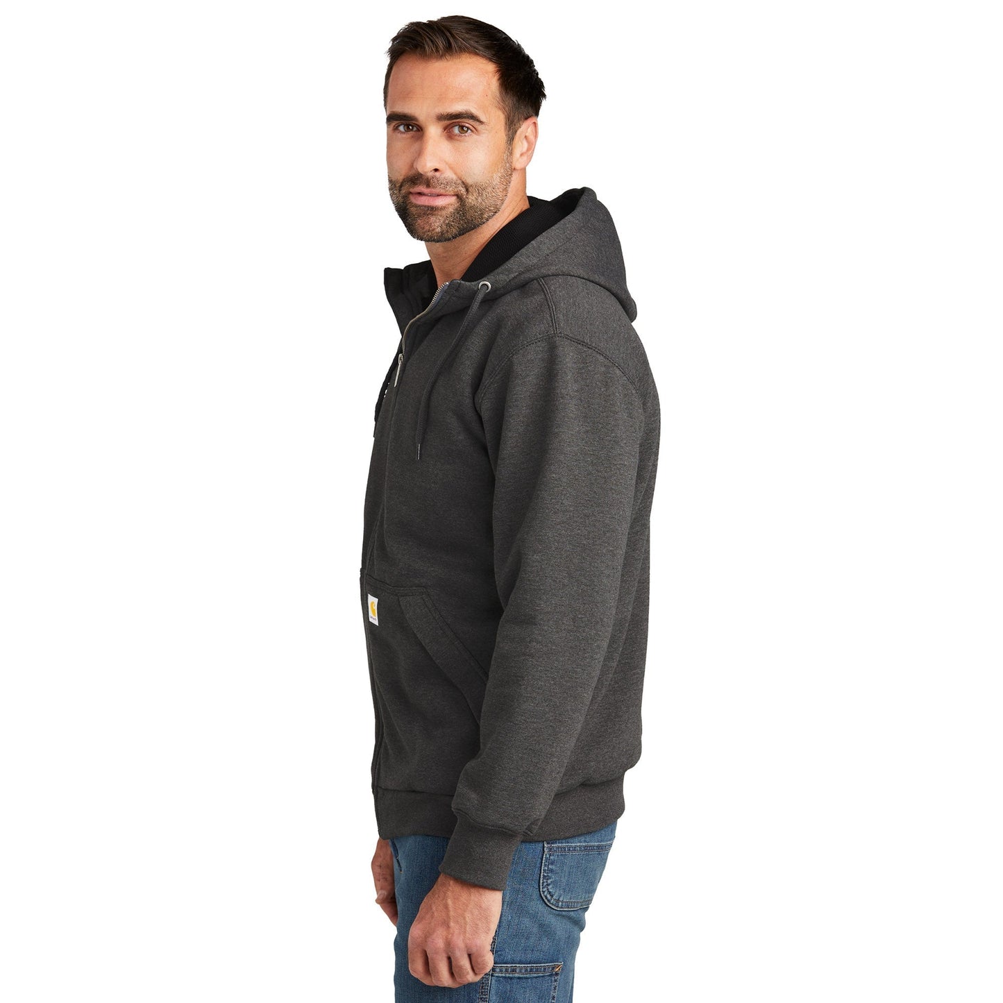 Black Sweatshirts - Carhartt - Thermal-Lined Hoodie