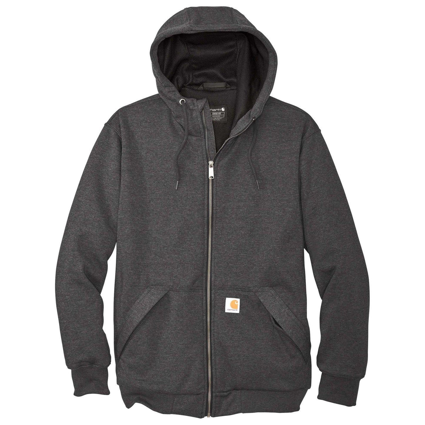 Black Sweatshirts - Carhartt - Thermal-Lined Hoodie
