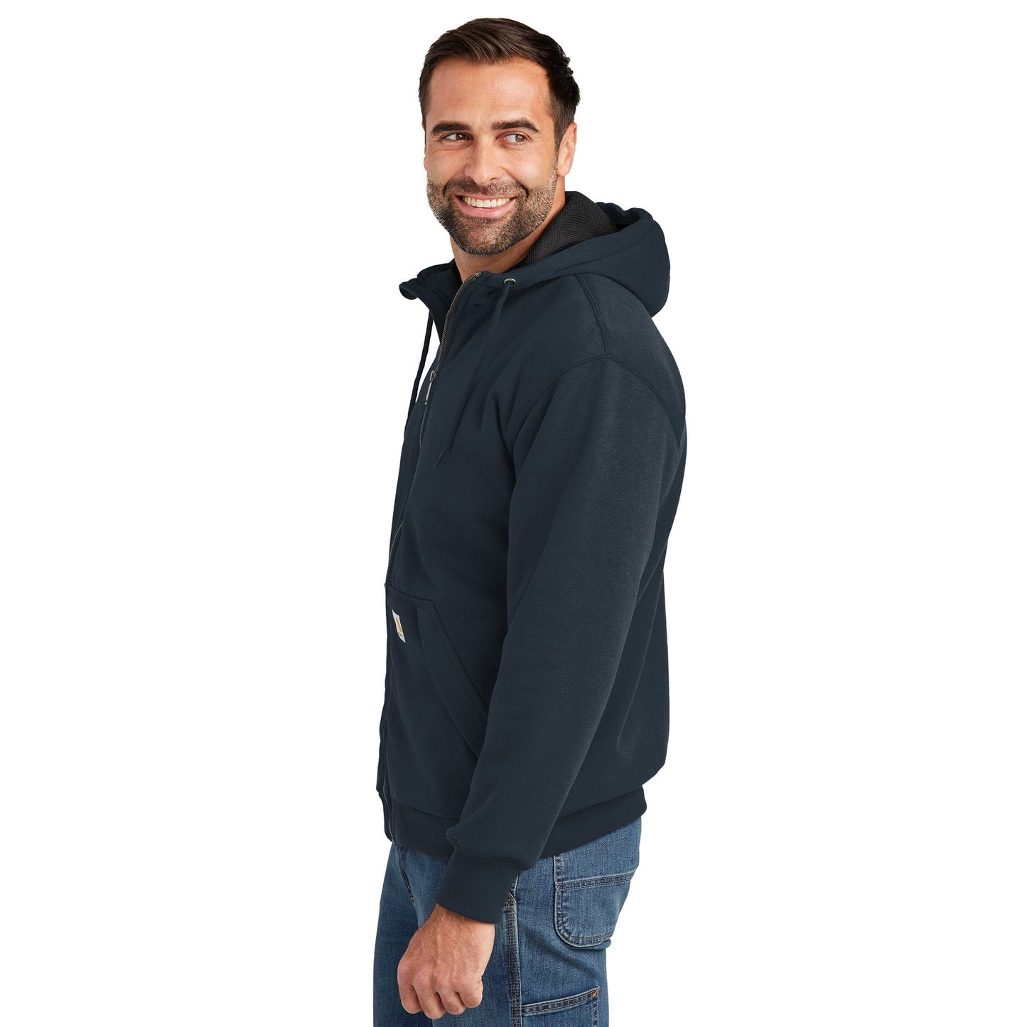 Black Sweatshirts - Carhartt - Thermal-Lined Hoodie