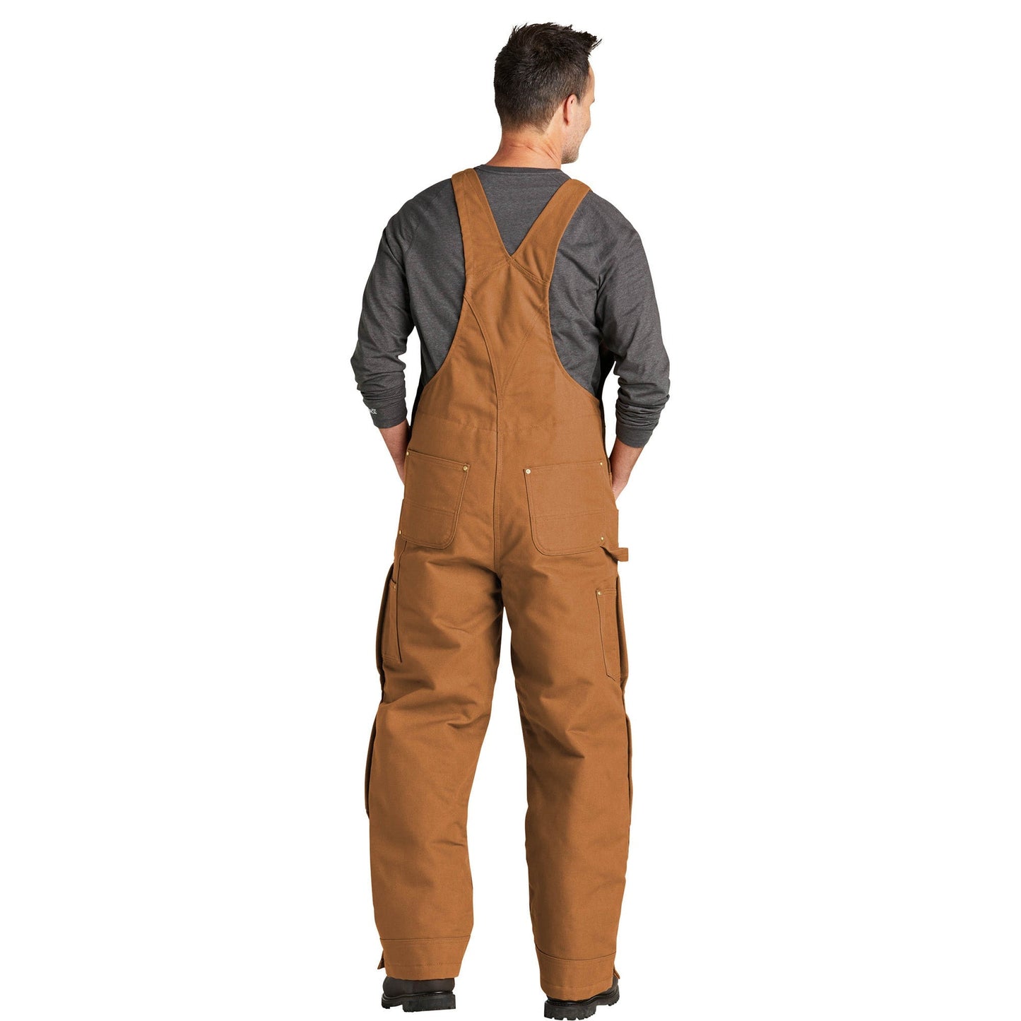 Brown Overalls - Carhartt - Insulated Duck Fabric