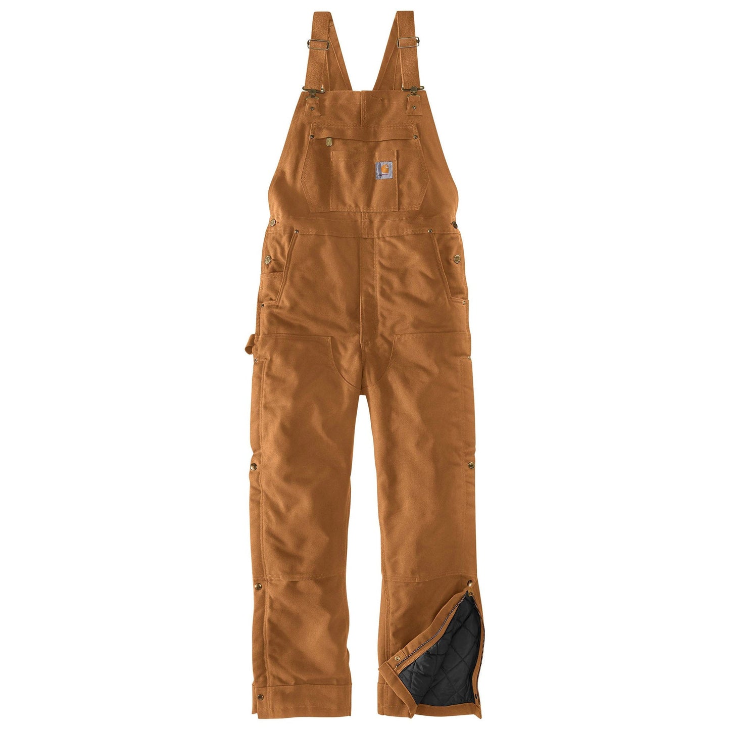 Brown Overalls - Carhartt - Insulated Duck Fabric
