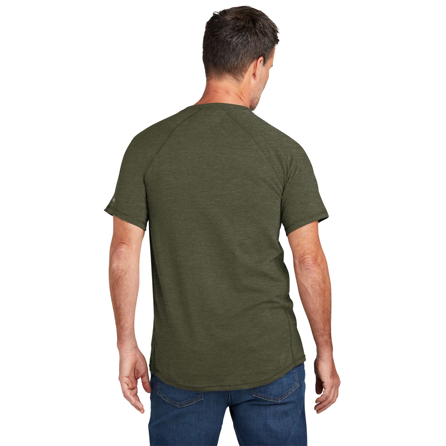 Basil Heather T-Shirts - Carhartt - Durable Pocket Tee