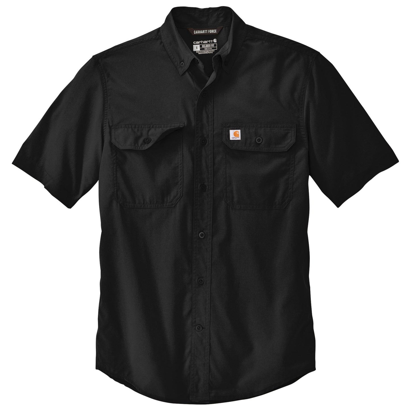 Black Button Up Shirts - Carhartt - Quick-Drying
