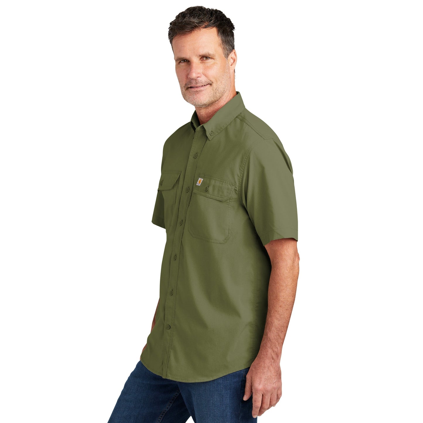 Black Button Up Shirts - Carhartt - Quick-Drying