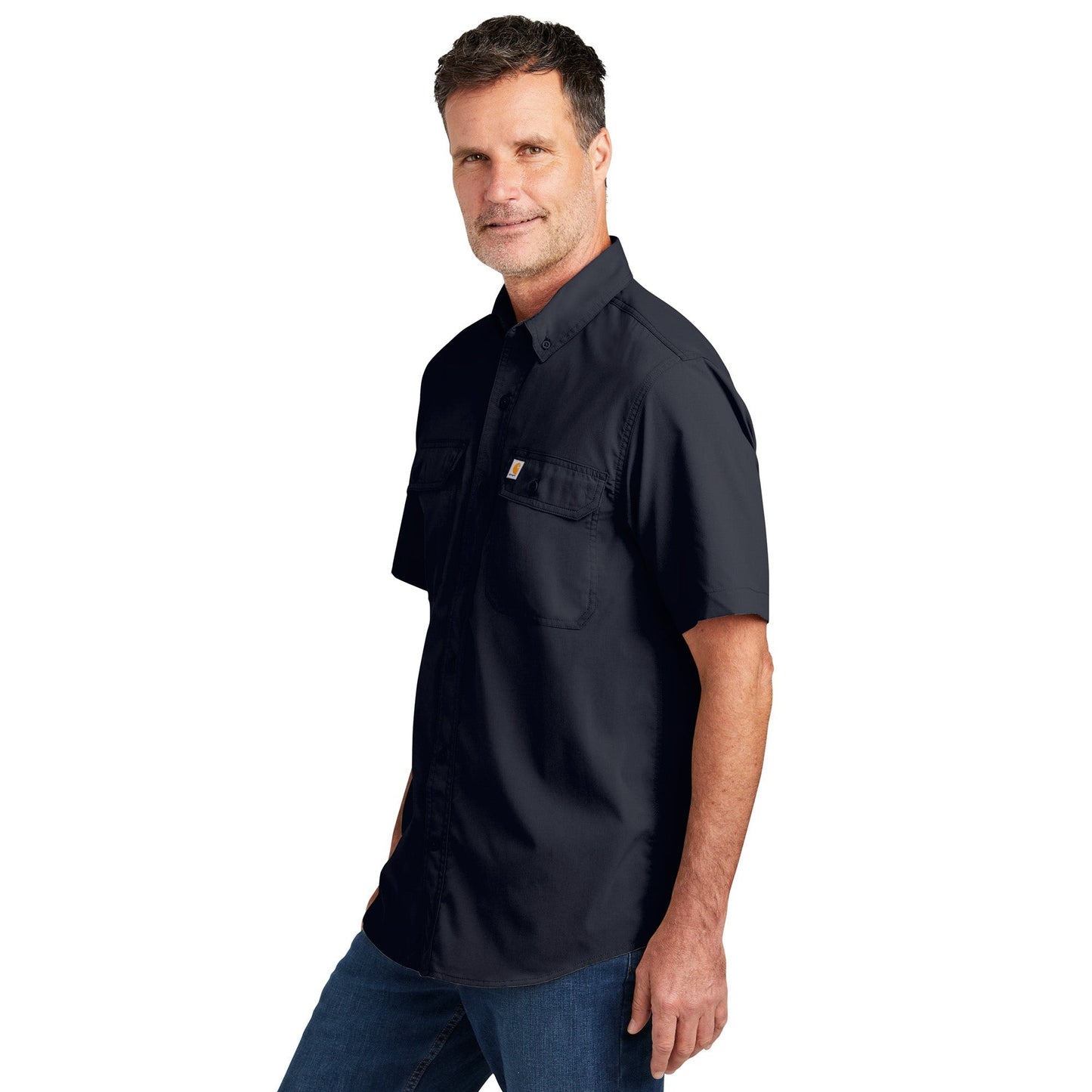 Black Button Up Shirts - Carhartt - Quick-Drying