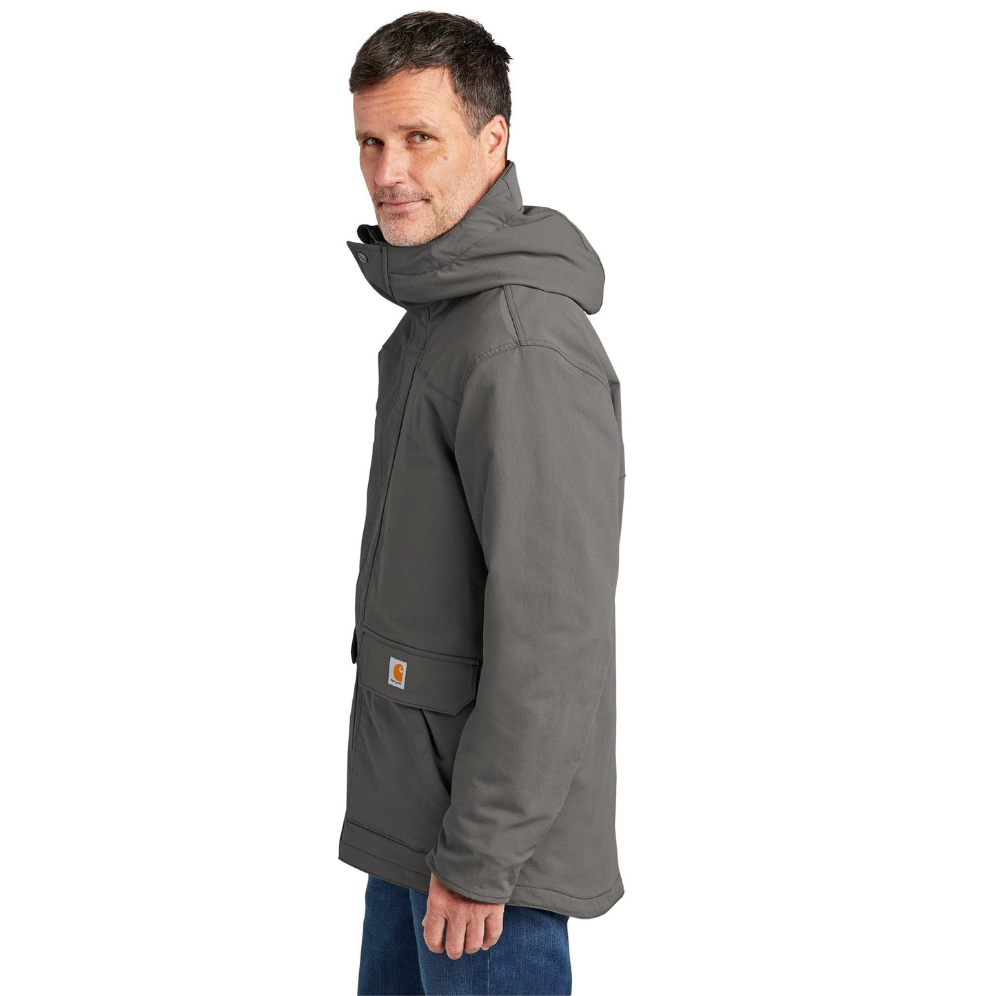 Black Jackets - Carhartt - Insulated Hooded Coat