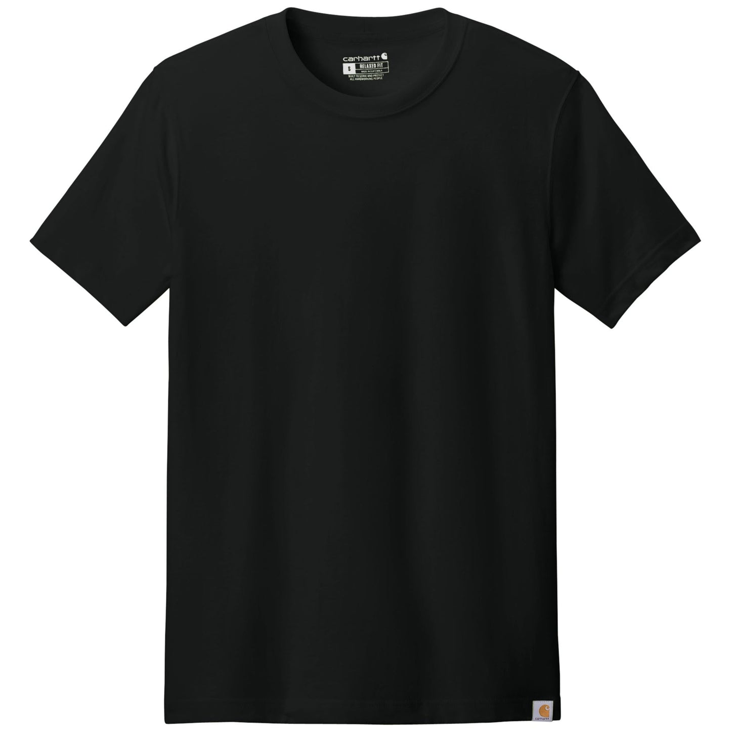 Black T-Shirts - Carhartt - Comfortable Cotton Blend