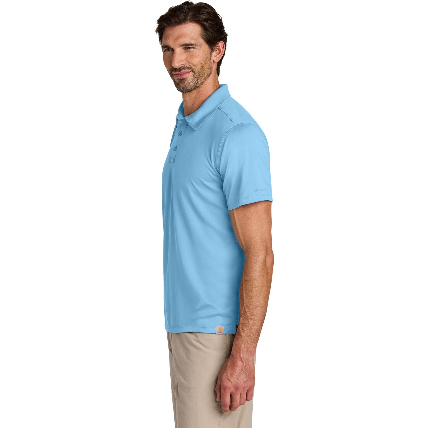Asphalt Gray Polo - Carhartt - Lightweight Fabric