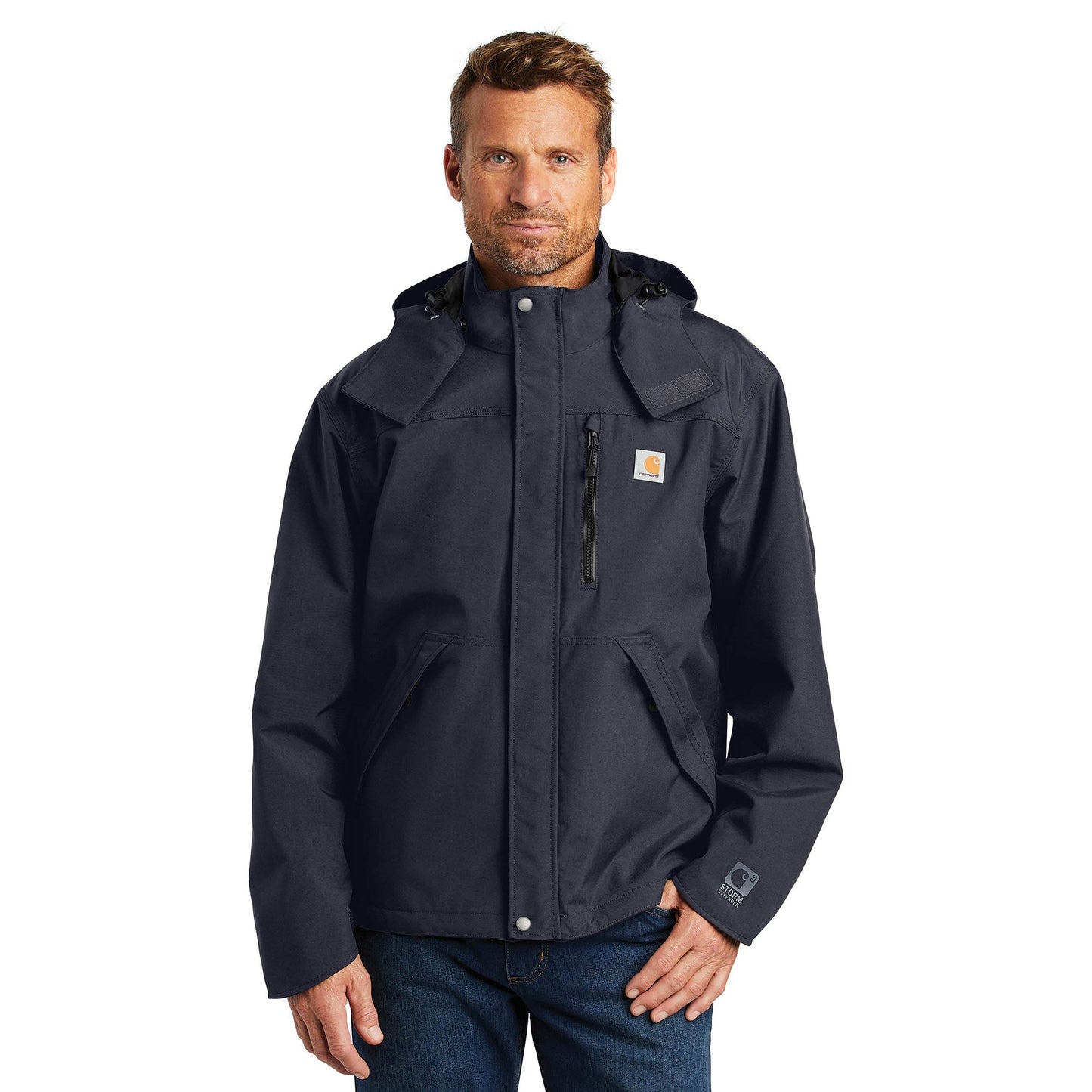 Black Jackets - Carhartt - Waterproof Nylon Design