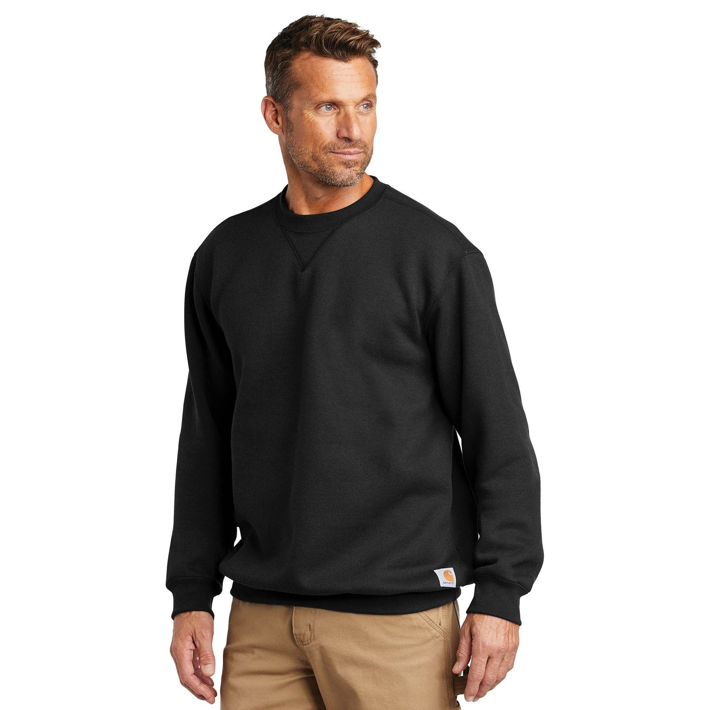 Carbon Heather Sweatshirt - Carhartt - Comfortable Fit