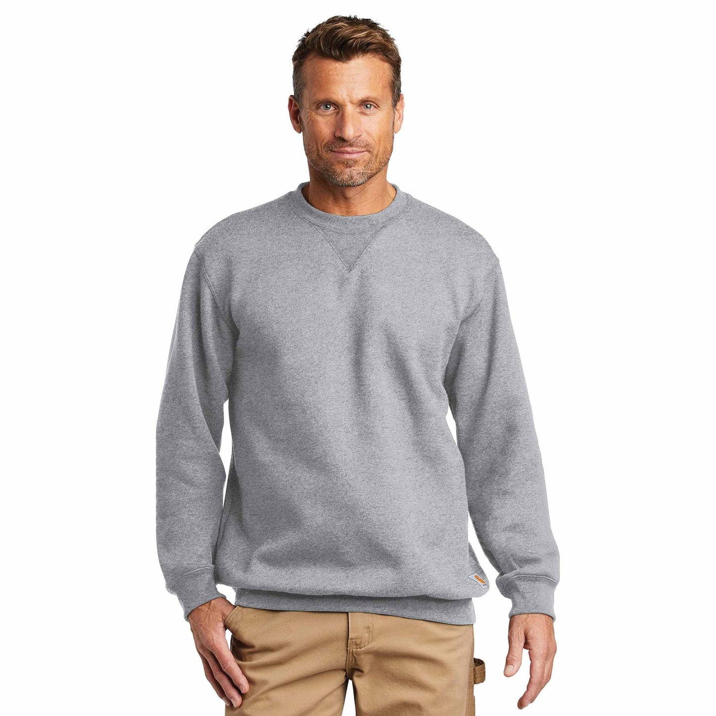 Carbon Heather Sweatshirt - Carhartt - Comfortable Fit
