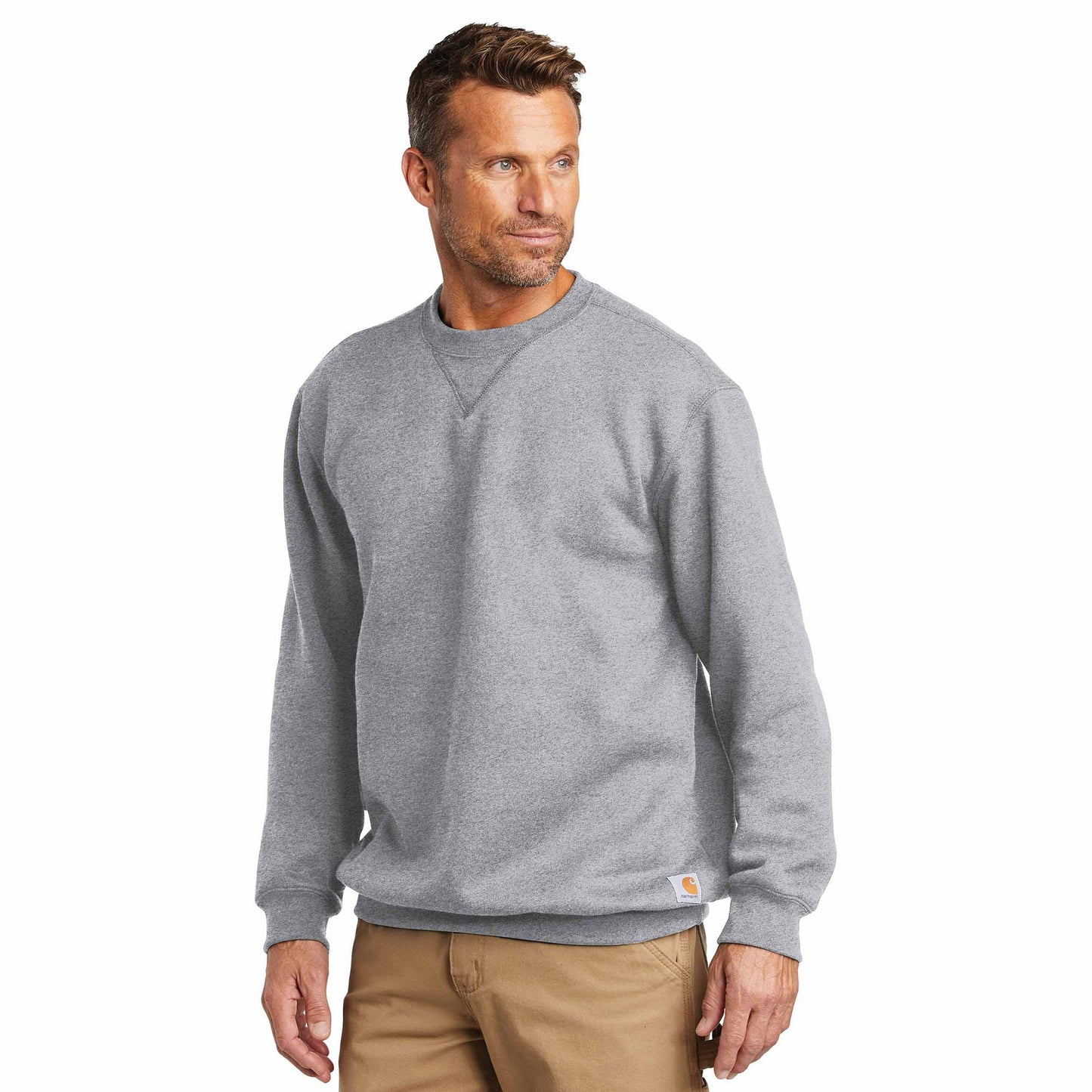Carbon Heather Sweatshirt - Carhartt - Comfortable Fit