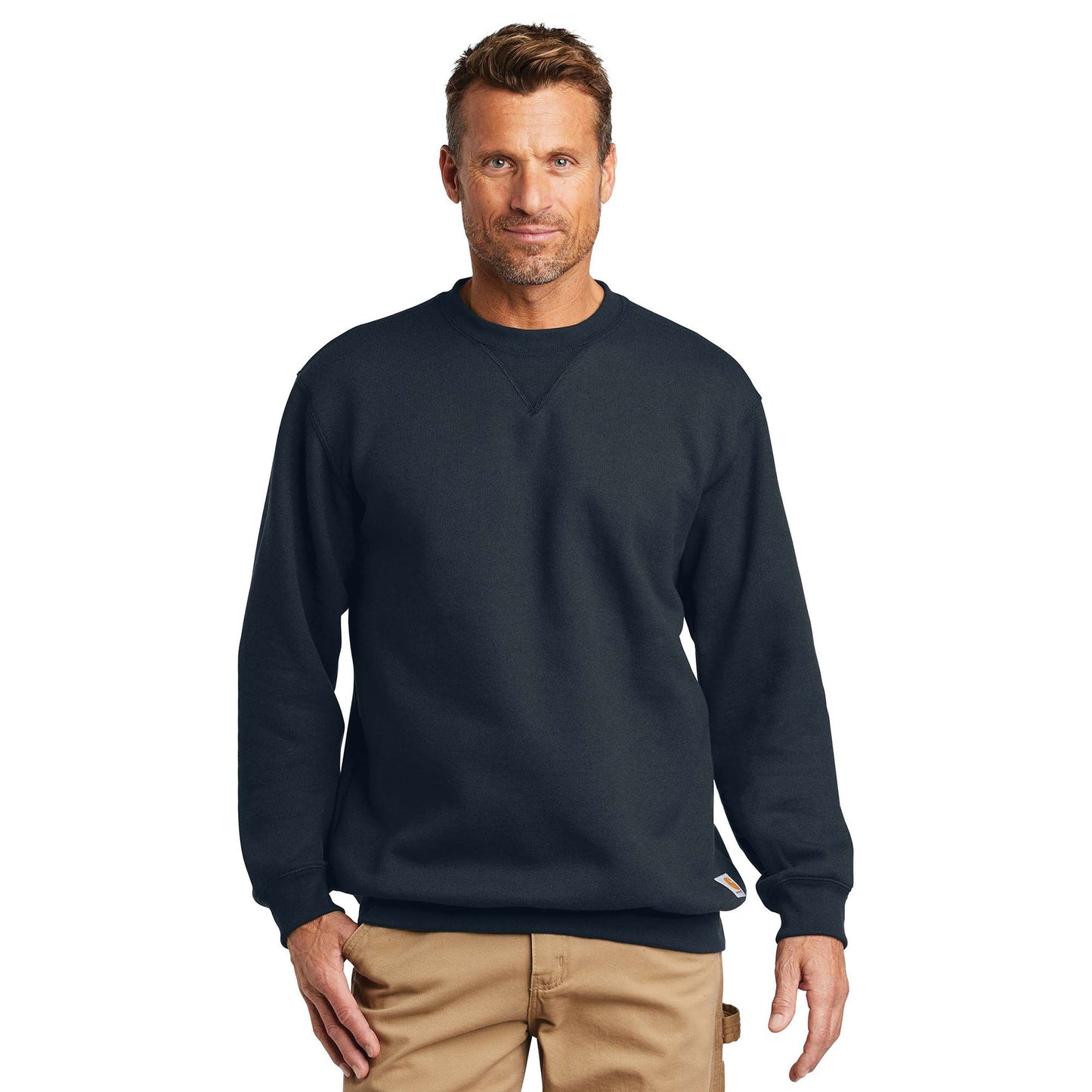 Carbon Heather Sweatshirt - Carhartt - Comfortable Fit