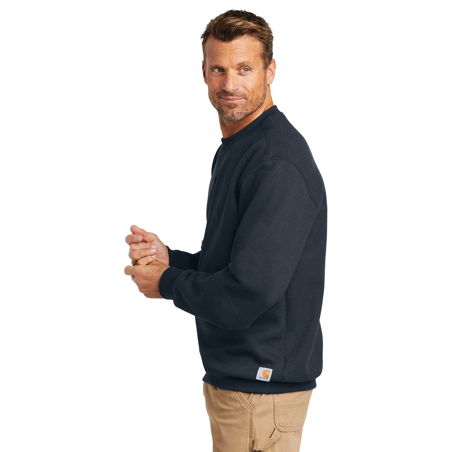 Carbon Heather Sweatshirt - Carhartt - Comfortable Fit