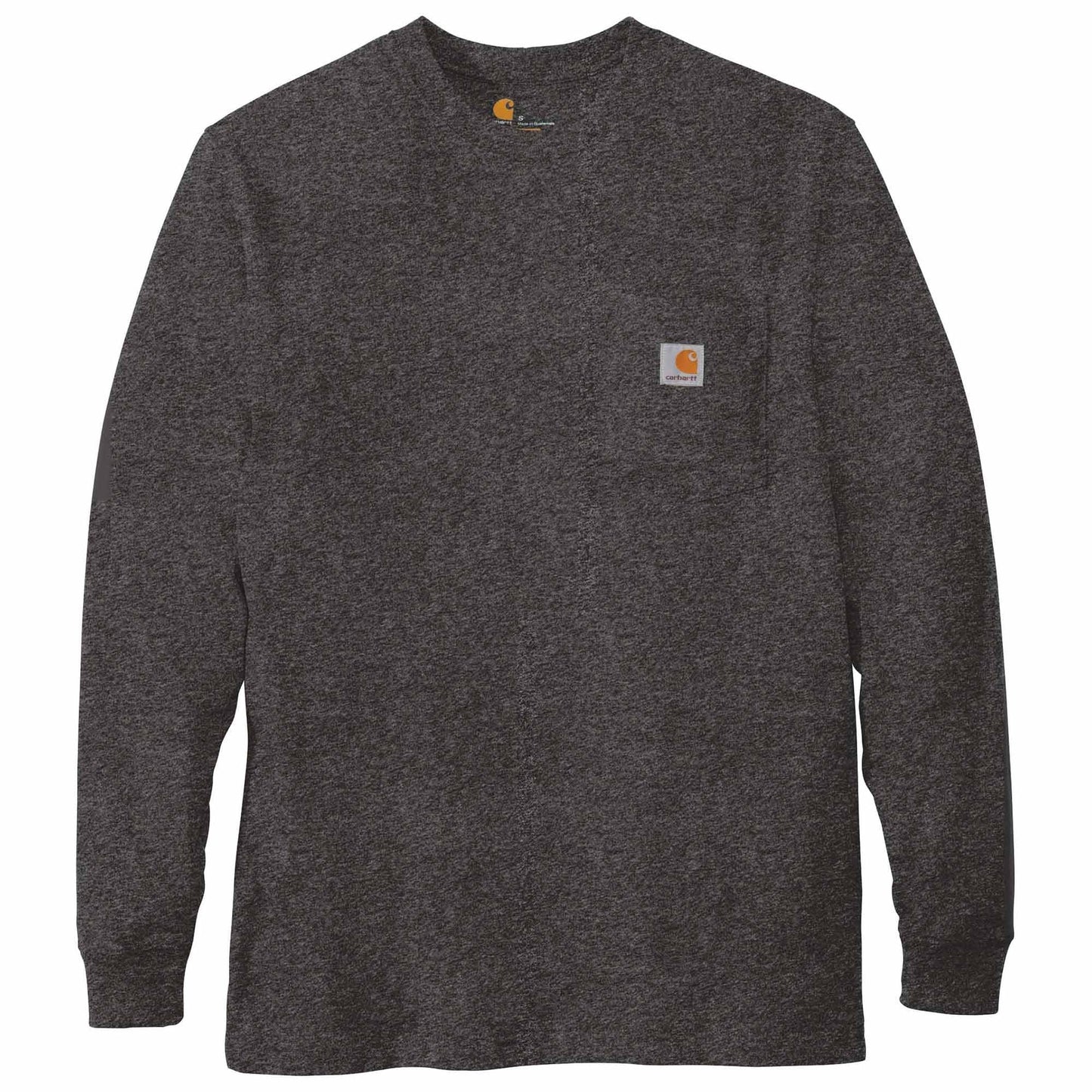 Black T-Shirts - Carhartt - Durable Cotton Long Sleeve