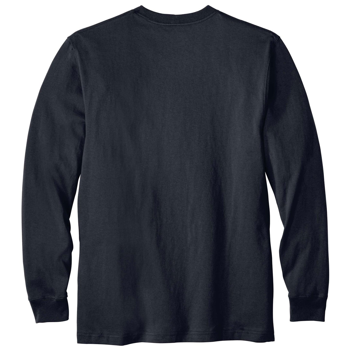 Black T-Shirts - Carhartt - Durable Cotton Long Sleeve