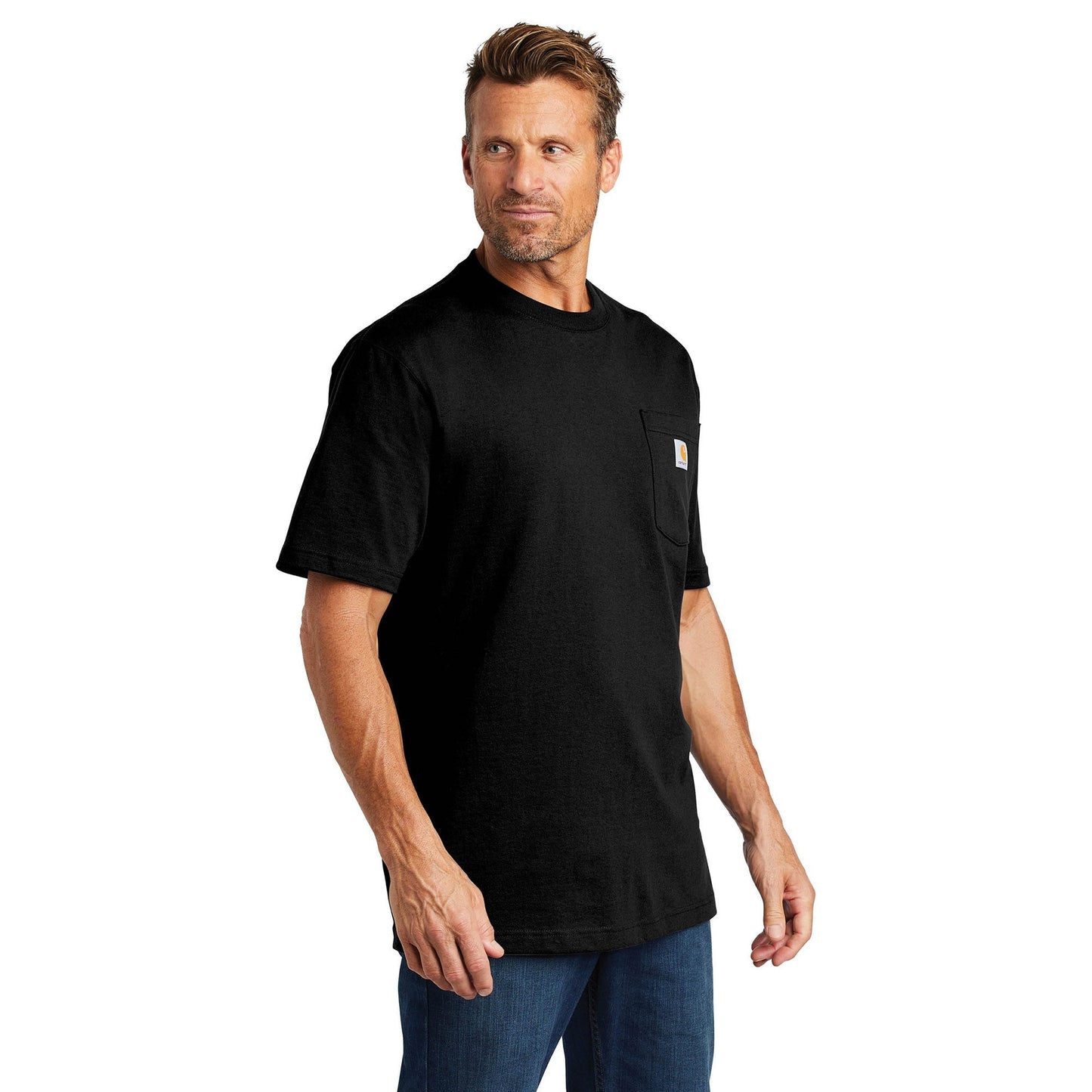 Brite Lime T-Shirts - Carhartt - Pocket Short Sleeve