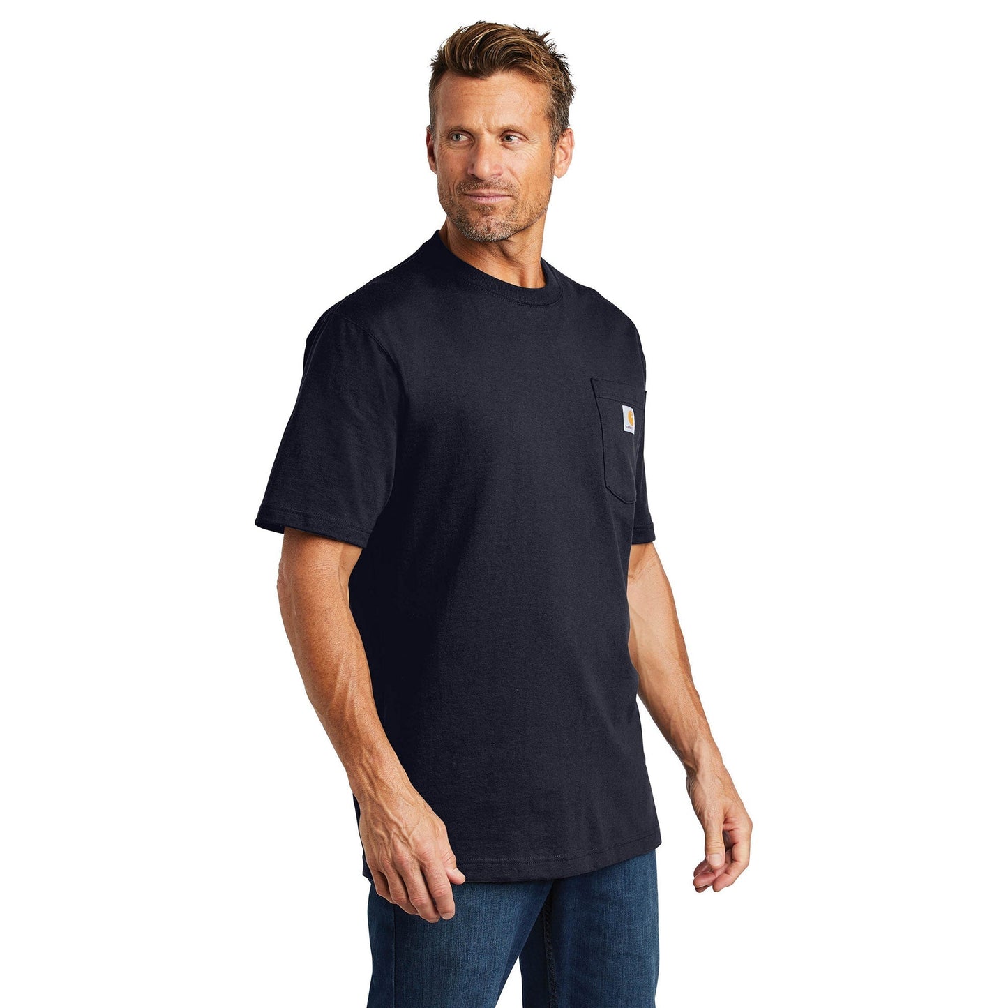 Brite Lime T-Shirts - Carhartt - Pocket Short Sleeve